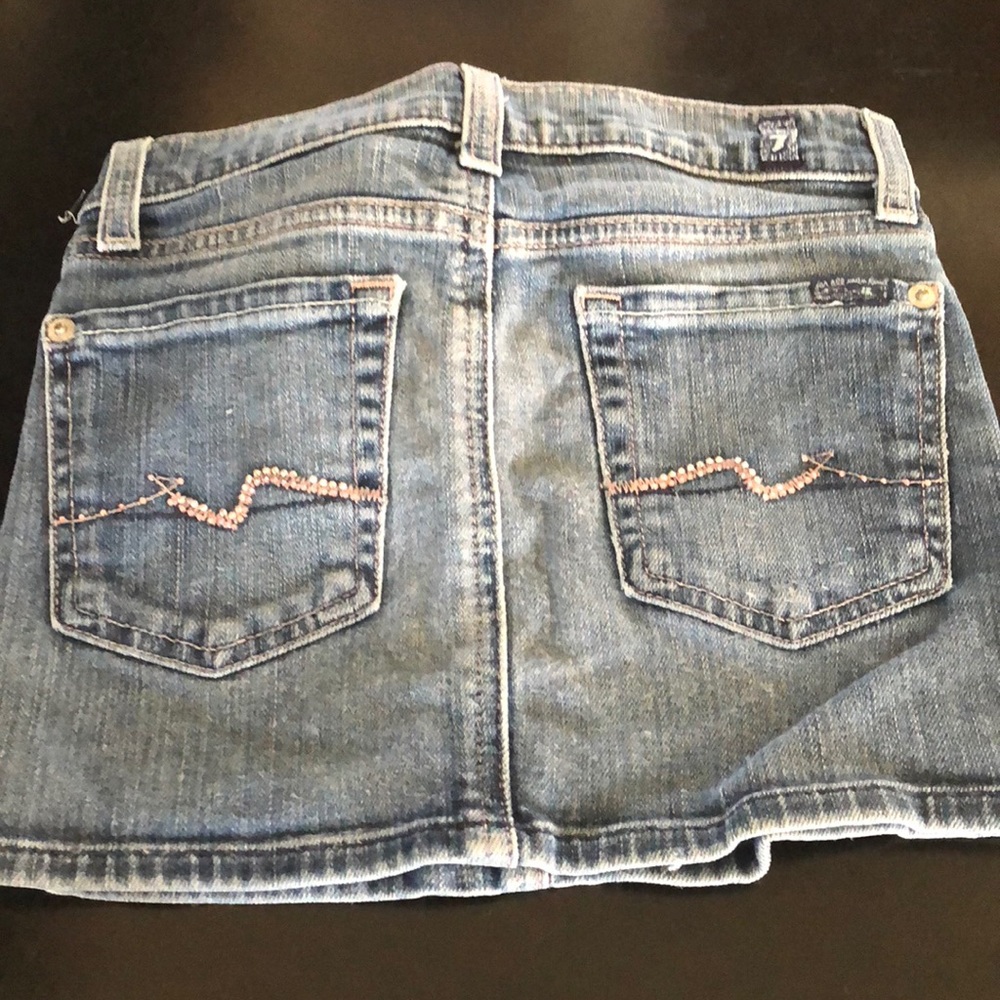 7 for all mankind girls skirt 7